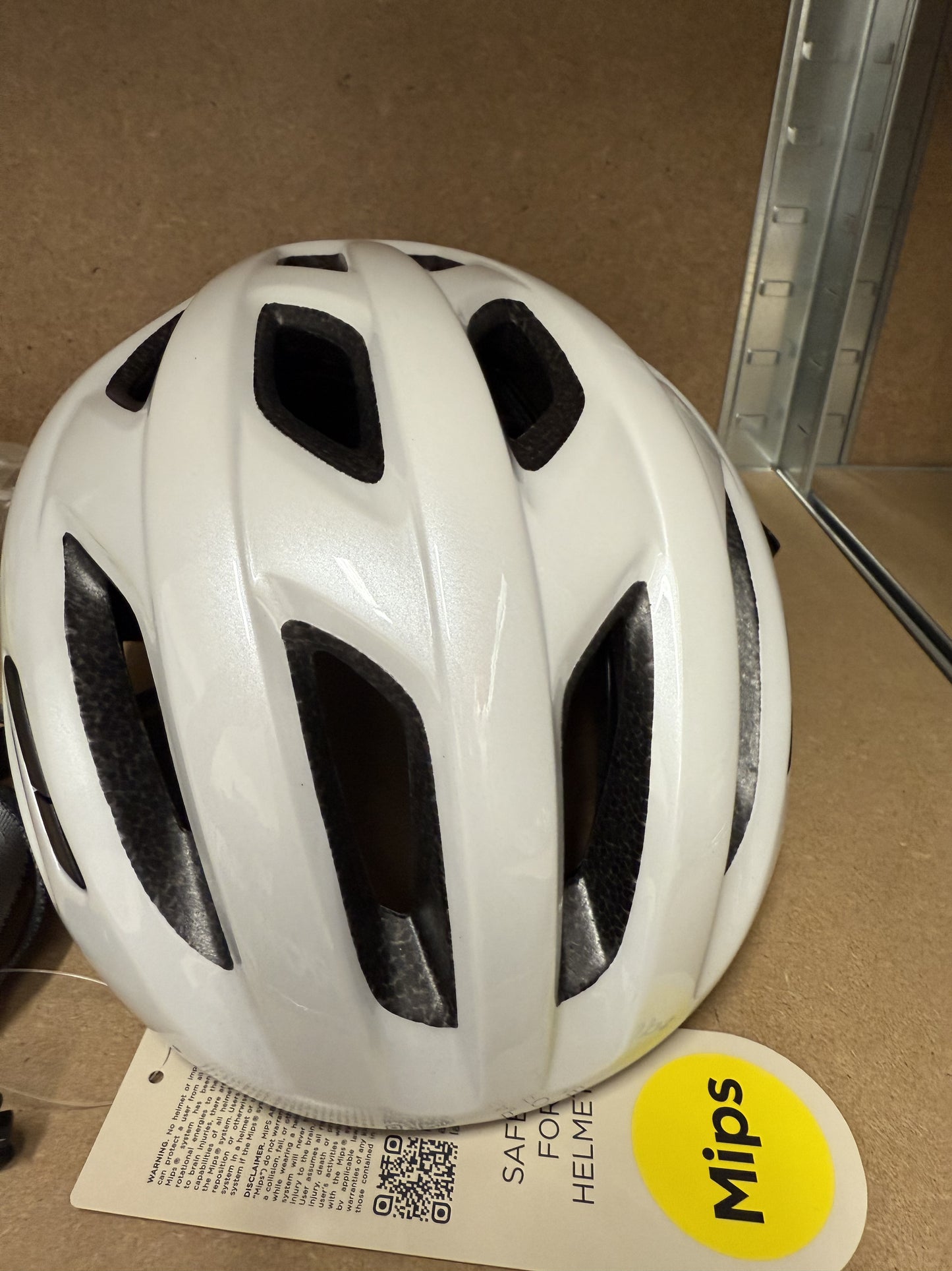 CASCO MET IDOLO MIPS BIANCO TAGLIA 52/59